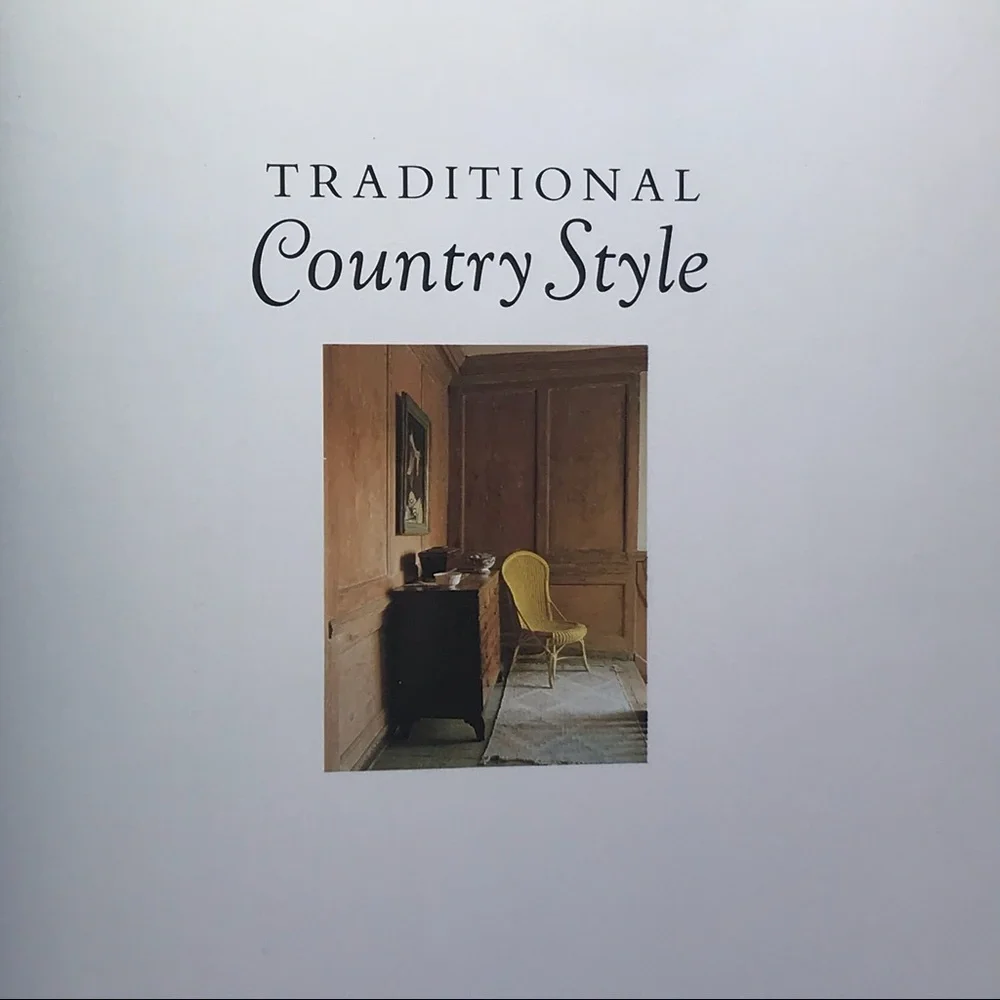 Traditional Country Style Elizabeth Wilhide Paperback Coffee Table Book - Picture 2 of 13